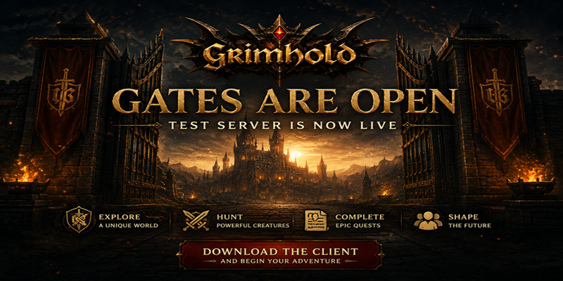 Test Server Is Now Live